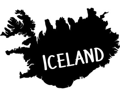 Island Wandtattoo - Ansicht 1