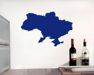 Ukraine Wandtattoo
