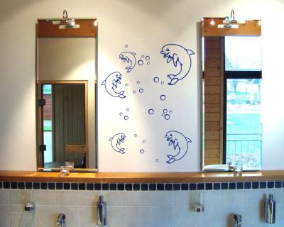 Delfin Creativ-Set Wandtattoo - Ansicht 2