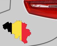 Belgien Aufkleber Autoaufkleber