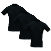 T-Shirt 3er Pack T-Shirt Modellnummer  schwarz