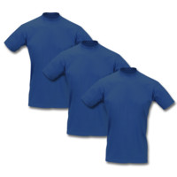 T-Shirt 3er Pack T-Shirt Modellnummer  royal blau