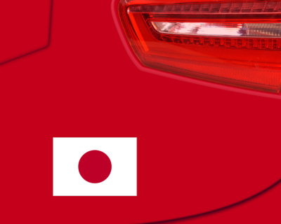 Japan Flagge Aufkleber Autoaufkleber