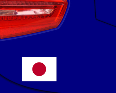 Japan Flagge Aufkleber Autoaufkleber - Ansicht 5