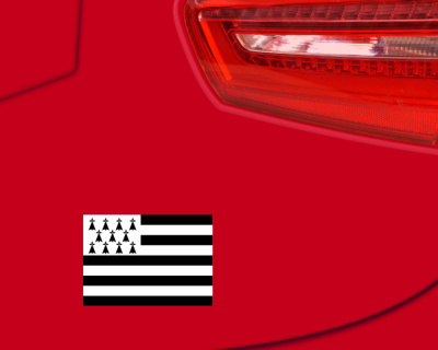 Bretagne Flagge Aufkleber - Ansicht 2