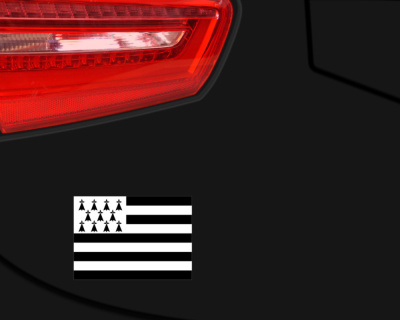 Bretagne Flagge Aufkleber - Ansicht 7