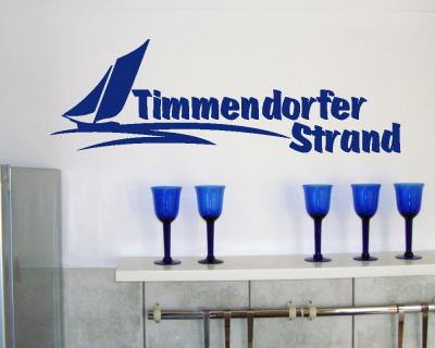 Timmendorfer Strand Wandtattoo - Ansicht 2