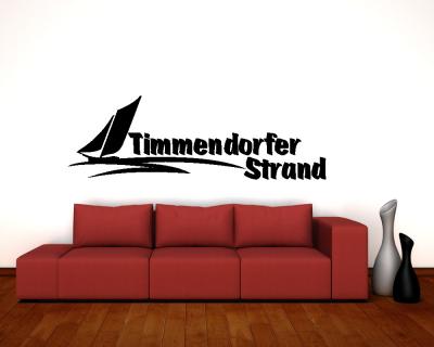 Timmendorfer Strand Wandtattoo