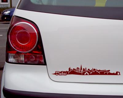 Dubai Skyline Aufkleber - Ansicht 2