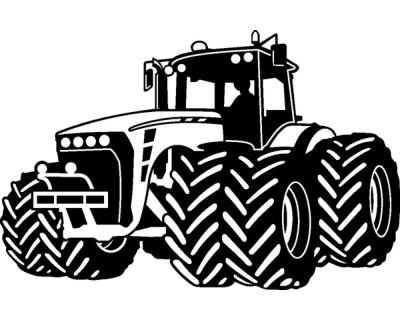 Wandtattoo Trecker / Traktor - Ansicht 1