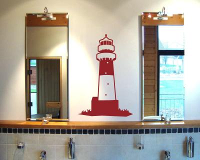Leuchtturm Bsum Wandtattoo - Ansicht 2