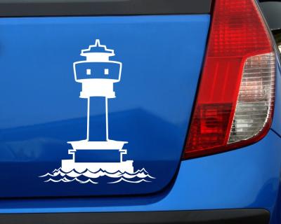 Leuchtturm Kiel Aufkleber - Ansicht 2