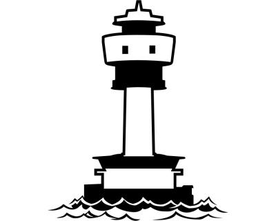Leuchtturm Kiel Aufkleber - Ansicht 1