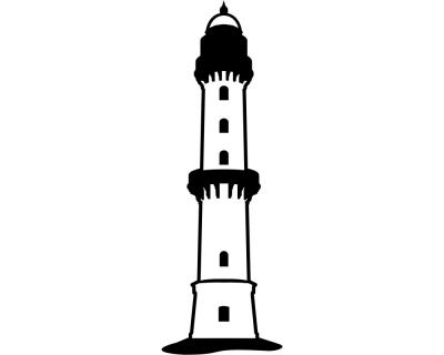 Leuchtturm Warnemnde Aufkleber - Ansicht 1