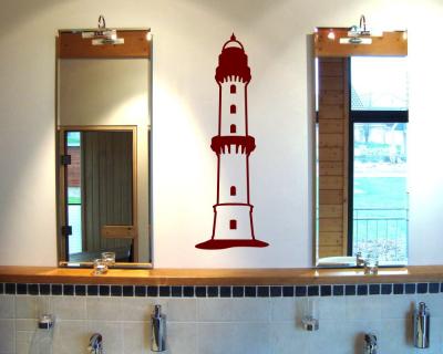 Leuchtturm Warnemnde Wandtattoo