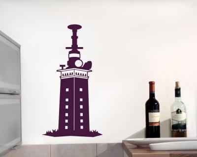 Leuchtturm Helgoland Wandtattoo