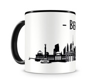 Tasse Berlin Skyline Tasse Modellnummer  schwarz/schwarz