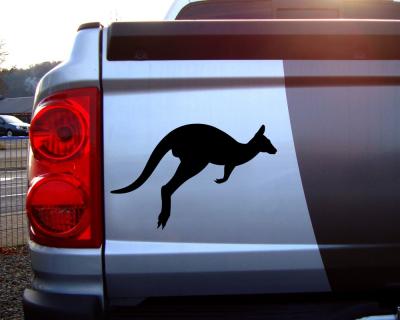 Kangaroo Känguru Aufkleber Aufkleber