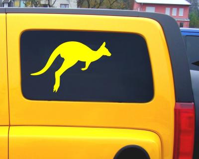 Kangaroo Knguru Aufkleber