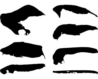 7 Ostfriesische Inseln Wandtattoo Set - Ansicht 1