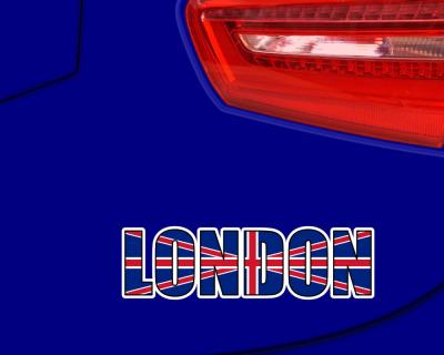 London Schriftzug Aufkleber - Ansicht 2