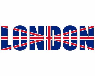 Wandtattoo London Schriftzug - Ansicht 1