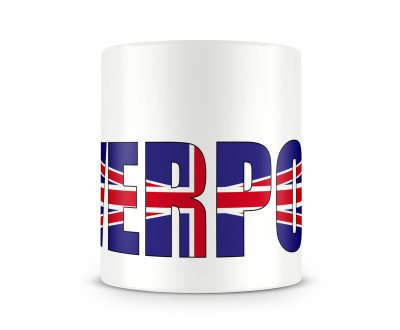 Tasse mit Liverpool Schriftzug - Ansicht 2