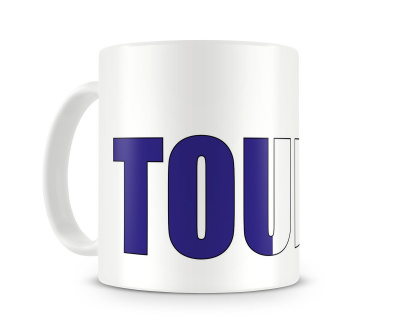Tasse mit Toulouse Schriftzug