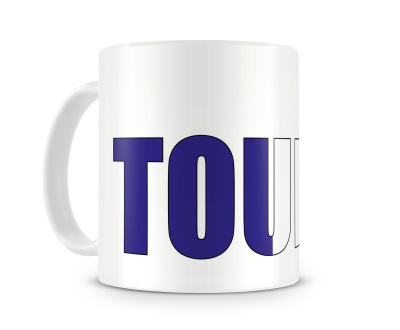 Tasse mit Toulouse Schriftzug Tasse