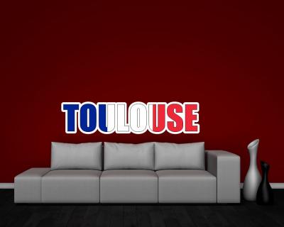 Wandtattoo Toulouse Schriftzug - Ansicht 3