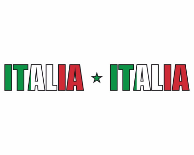Tasse mit Italien / Italia Schriftzug - Ansicht 4