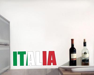 Wandtattoo Italia Schriftzug - Ansicht 3