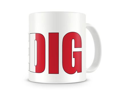 Tasse mit Venedig Schriftzug - Ansicht 3