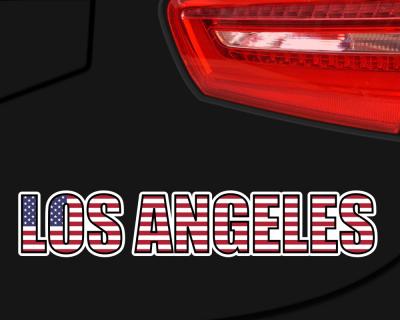 Los Angeles Schriftzug LA Aufkleber - Ansicht 2