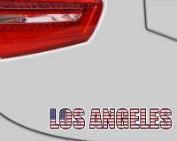 Los Angeles Schriftzug LA Aufkleber