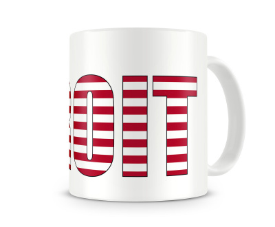 Tasse mit Detroit Schriftzug - Ansicht 3
