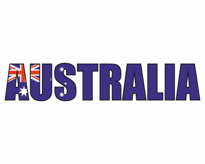 Tasse mit Australia / Australien Schriftzug - Ansicht 4