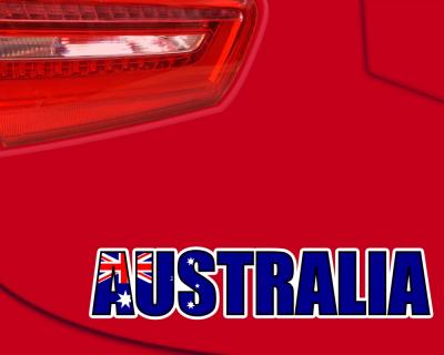 Australia Schriftzug Aufkleber Australien - Ansicht 2