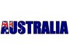 Australia Schriftzug Aufkleber Australien Aufkleber