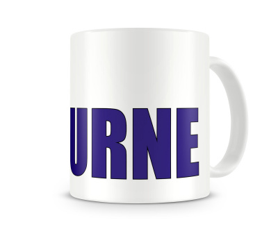 Tasse mit Melbourne Schriftzug - Ansicht 3