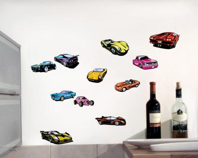 60 Stck Mega Auto Set Wandtattoo - Ansicht 4