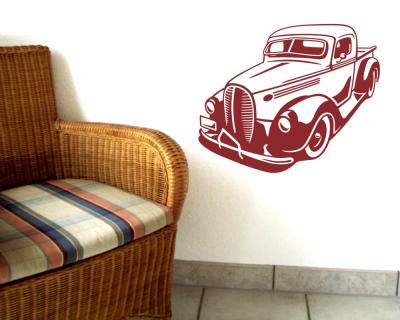 Wandtattoo Pick Up Oldtimer - Ansicht 3