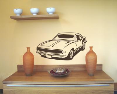 Wandtattoo Pony Car Oldtimer - Ansicht 3