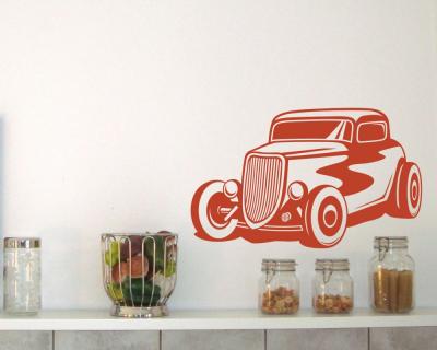 Wandtattoo Hot Rod Oldtimer - Ansicht 3