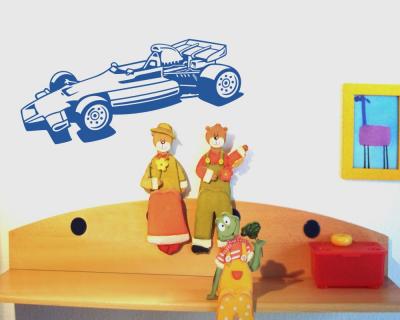 Wandtattoo Formel 1 Wagen
