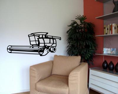 Wandtattoo groer Mhdrescher