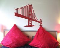 Golden Gate Bridge Wandtattoo