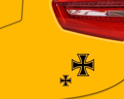 Aufkleber Eisernes Kreuz Set - Ansicht 2