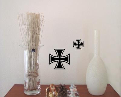 Eisernes Kreuz Wandtattoo Set - Ansicht 2