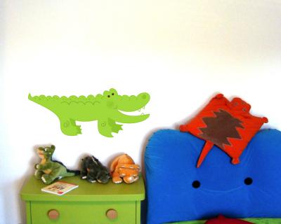 Buntes Wandtattoo 
